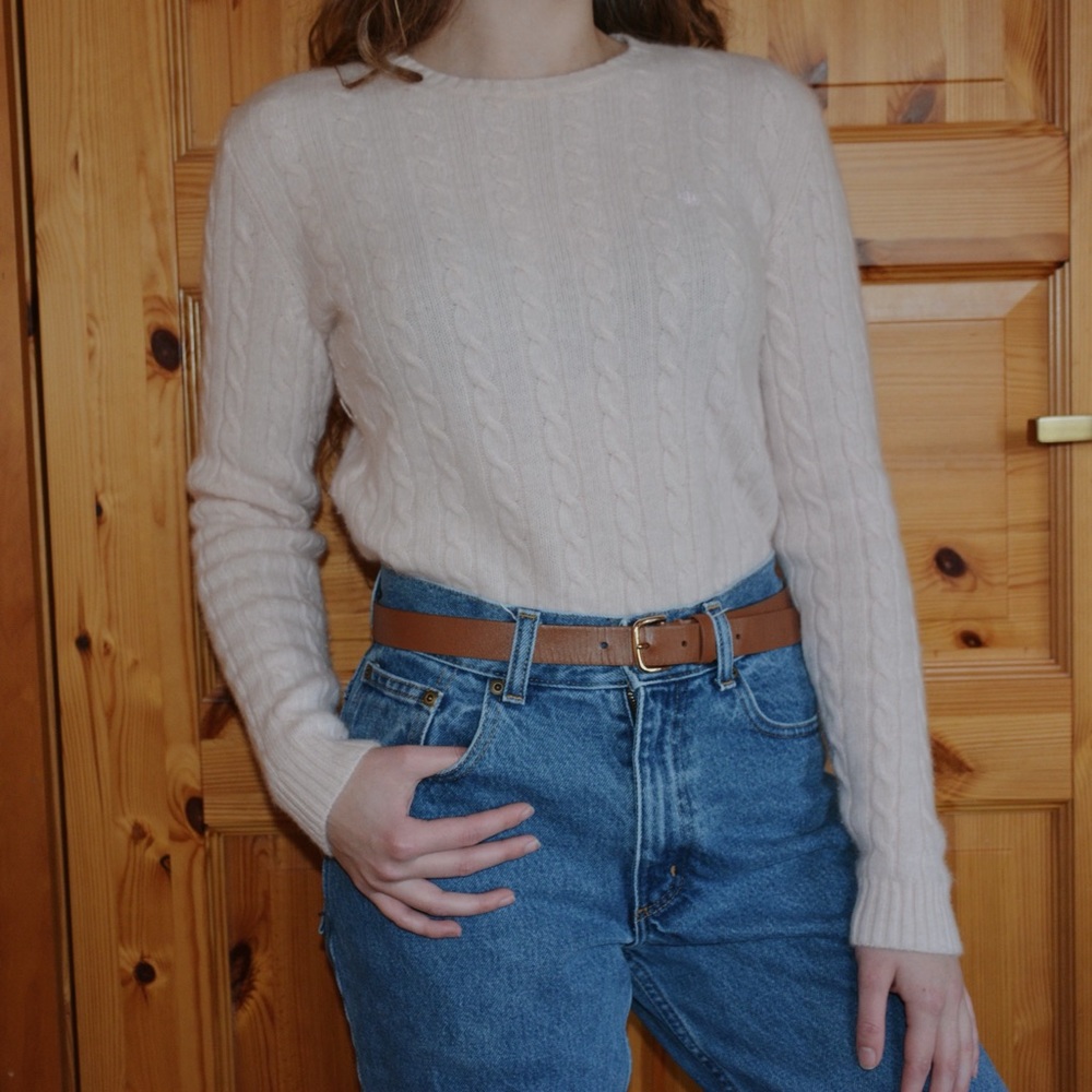 Pastel Pink Ralph Lauren Sweater